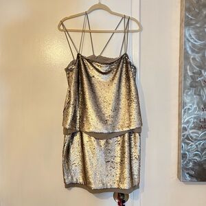 Banana Republic Sequin Embellished Dress